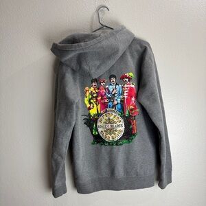 The Beatles Apple Vintage Lonely Hearts Jacket Full Zipper Size Small